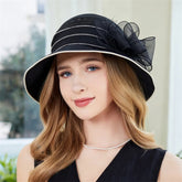 New Mesh Summer Flower Basin Sun Hat